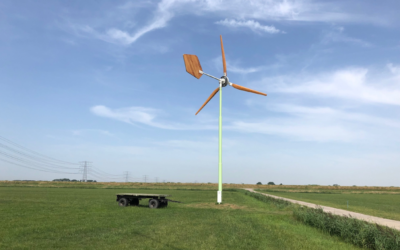 Un moulin à vent pensé pour les fermes