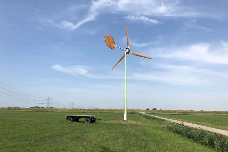 Un moulin à vent pensé pour les fermes